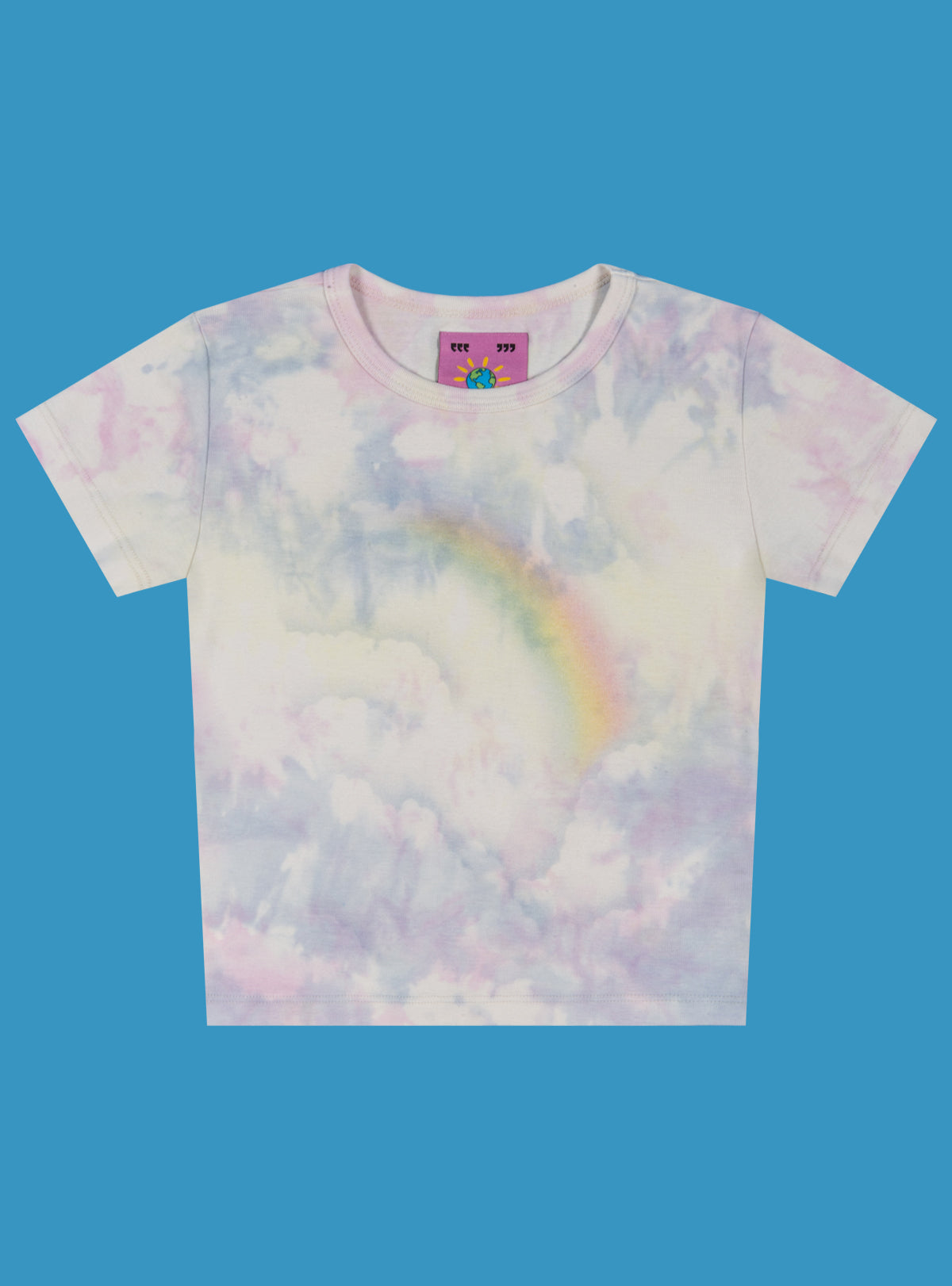 UNIF | Rainbow Tie Dye Baby Tee