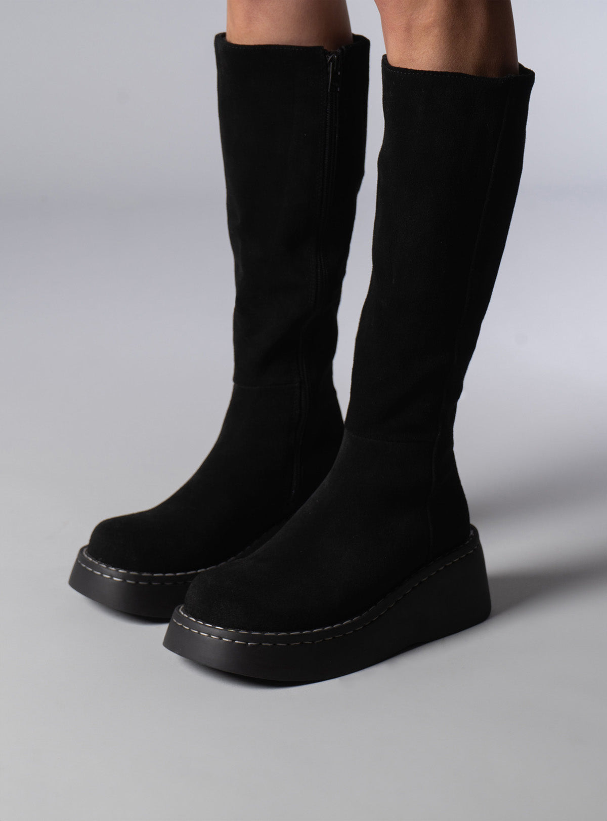 Black Leather Platform Boot UNIF black-leather-platform-boot-unif