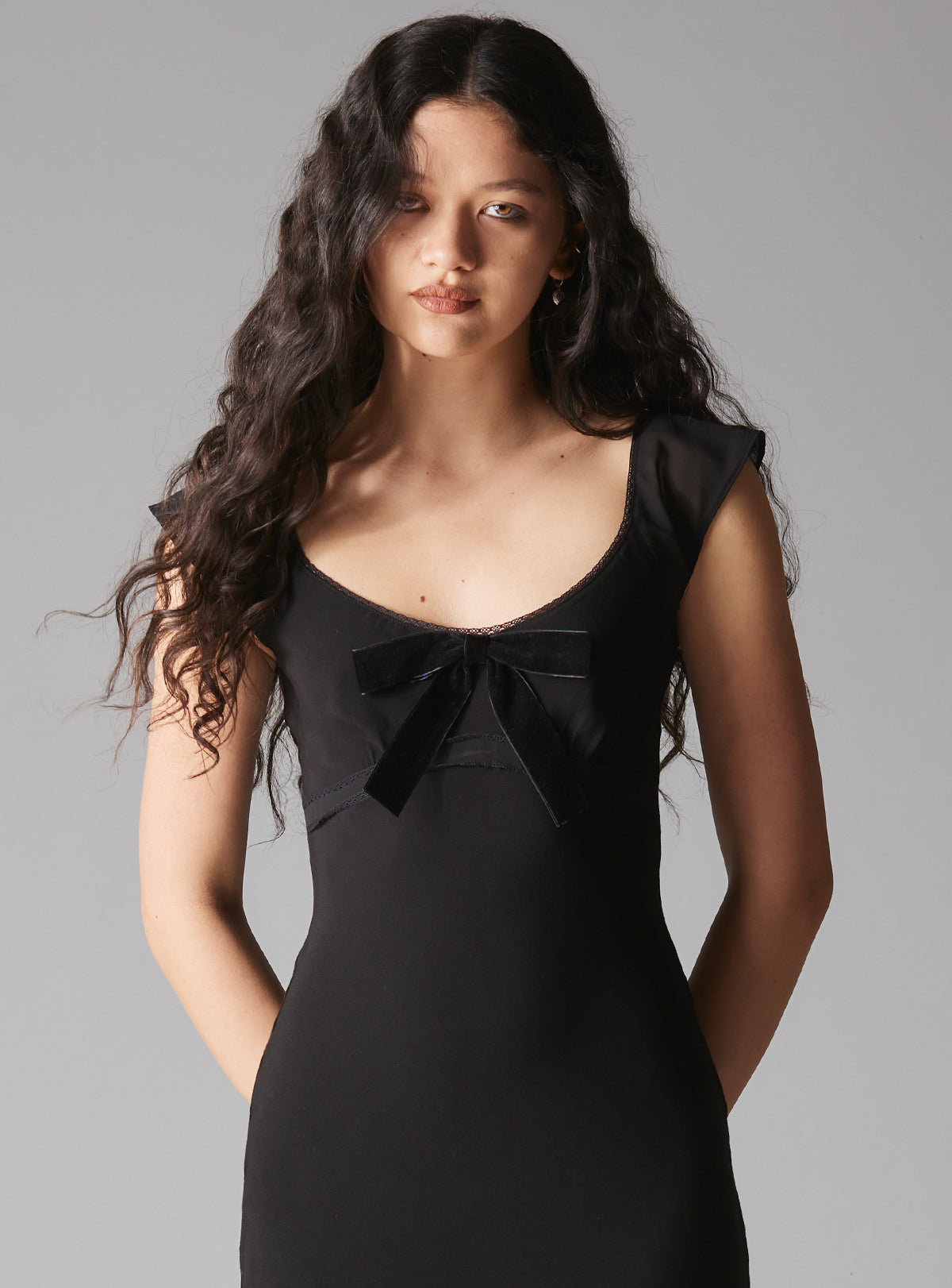 unif mini dress UNIF black rose mini dress size small