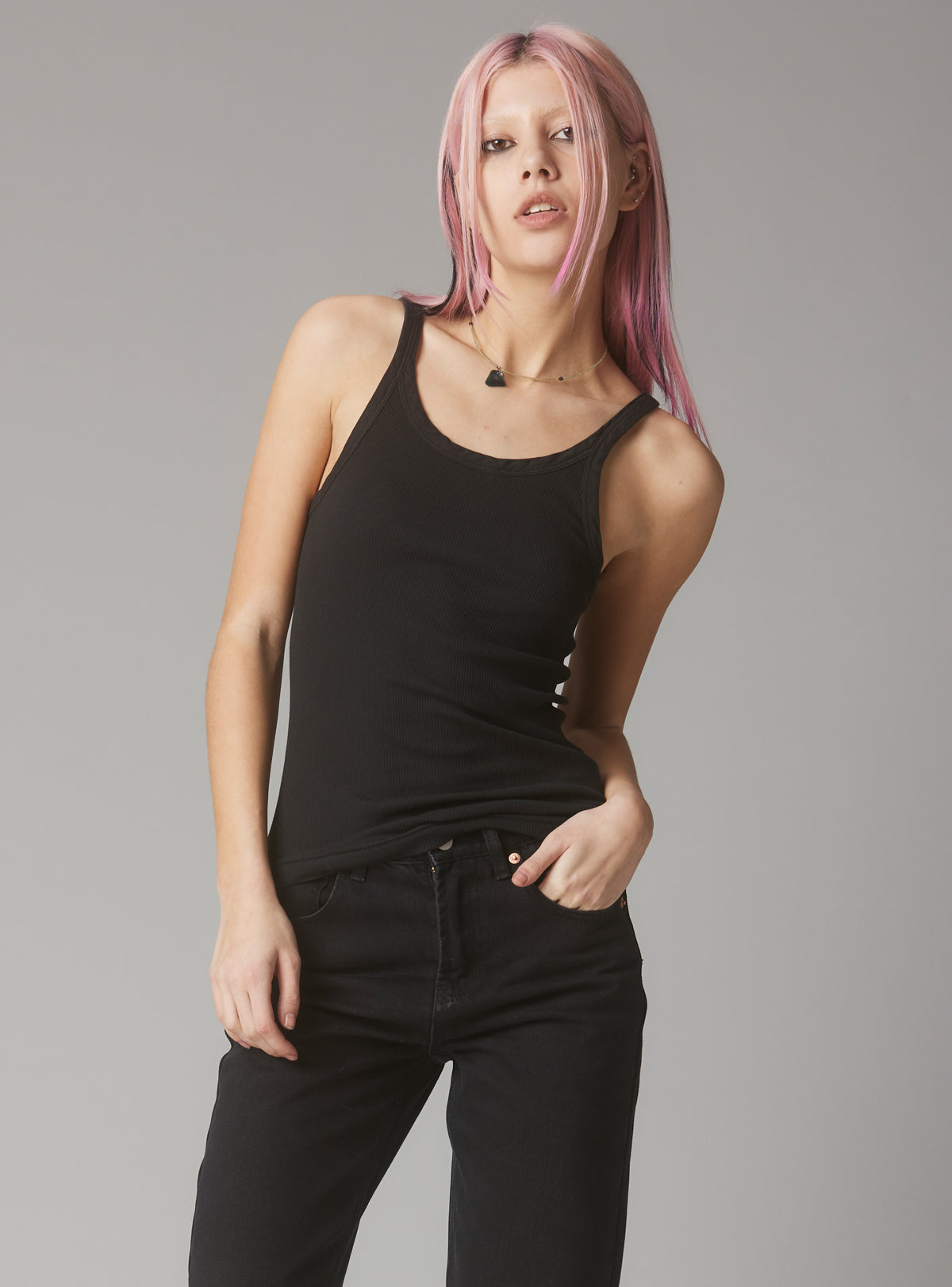 Staple Rib Tank