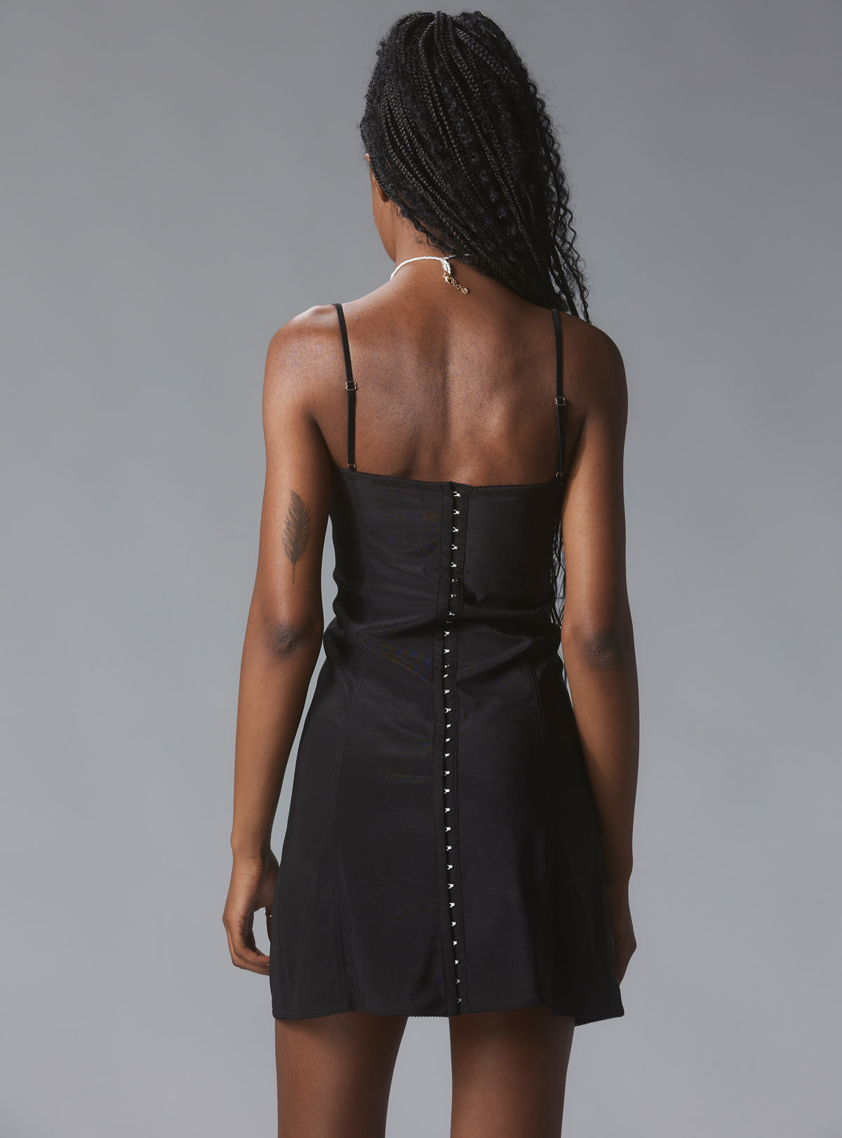 unif mini dress UNIF black rose mini dress size small