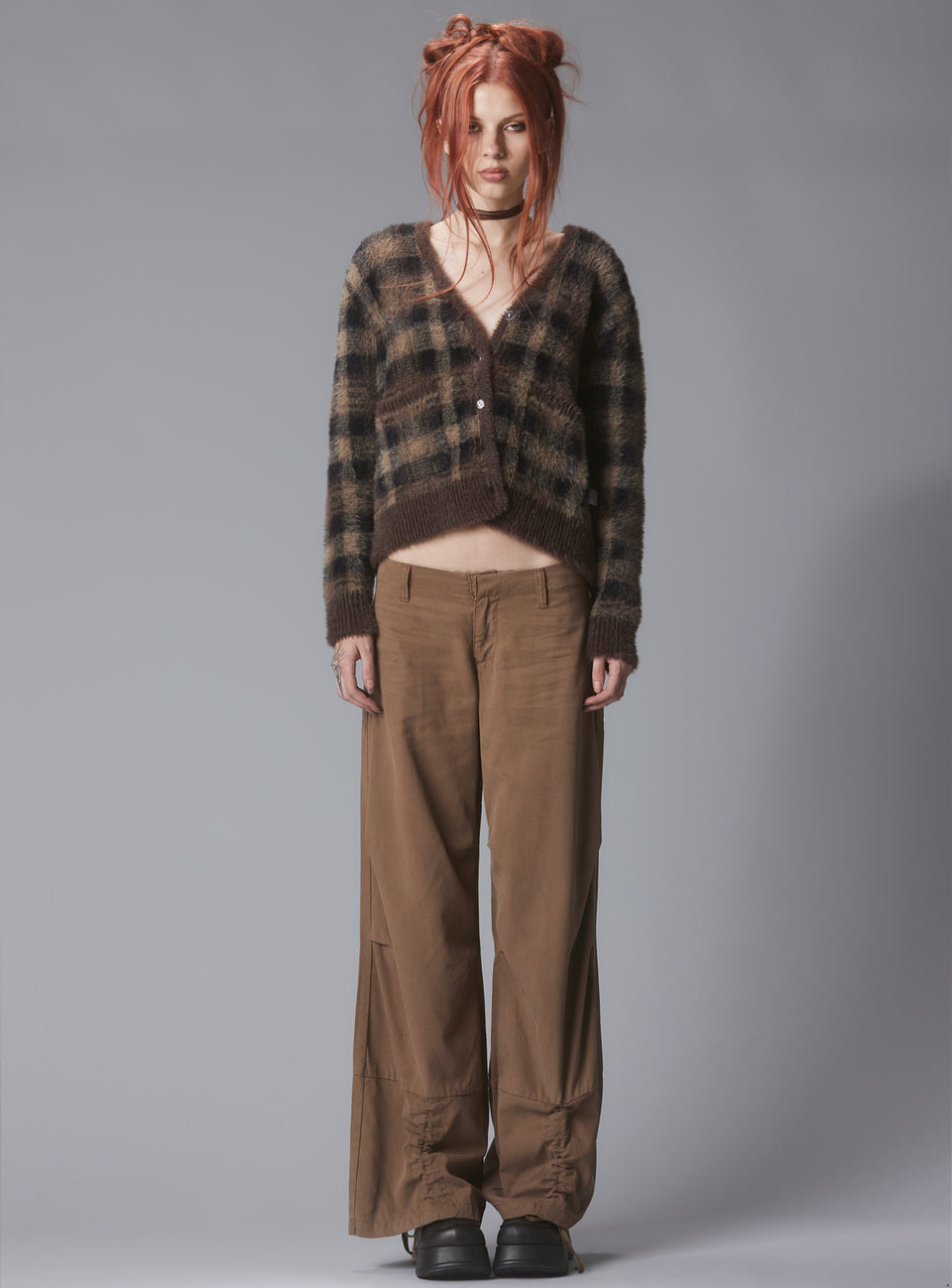 TONYWACK - Unisex - Brown - Cardigan