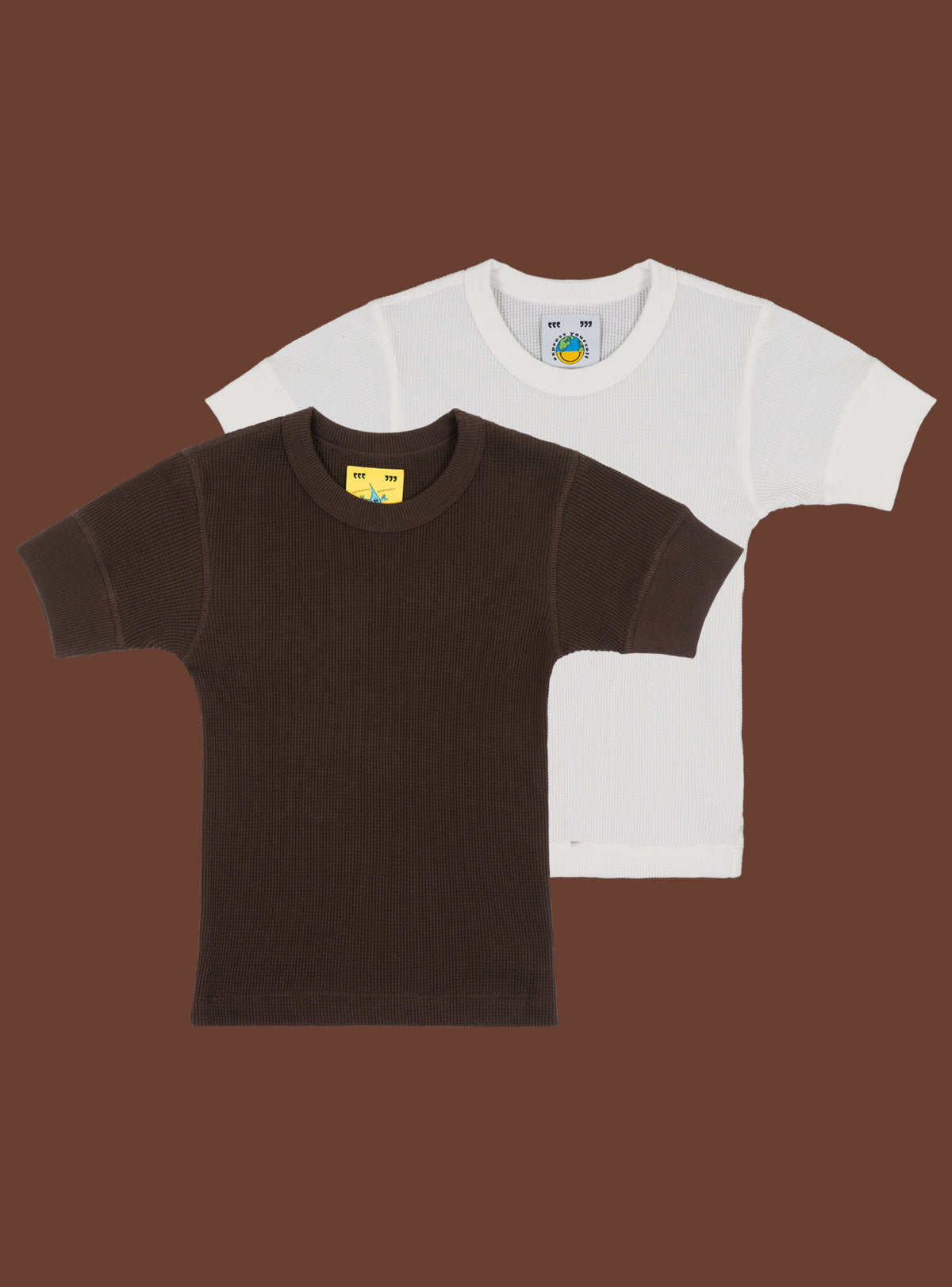 Waffle Baby Tee Two-Pack