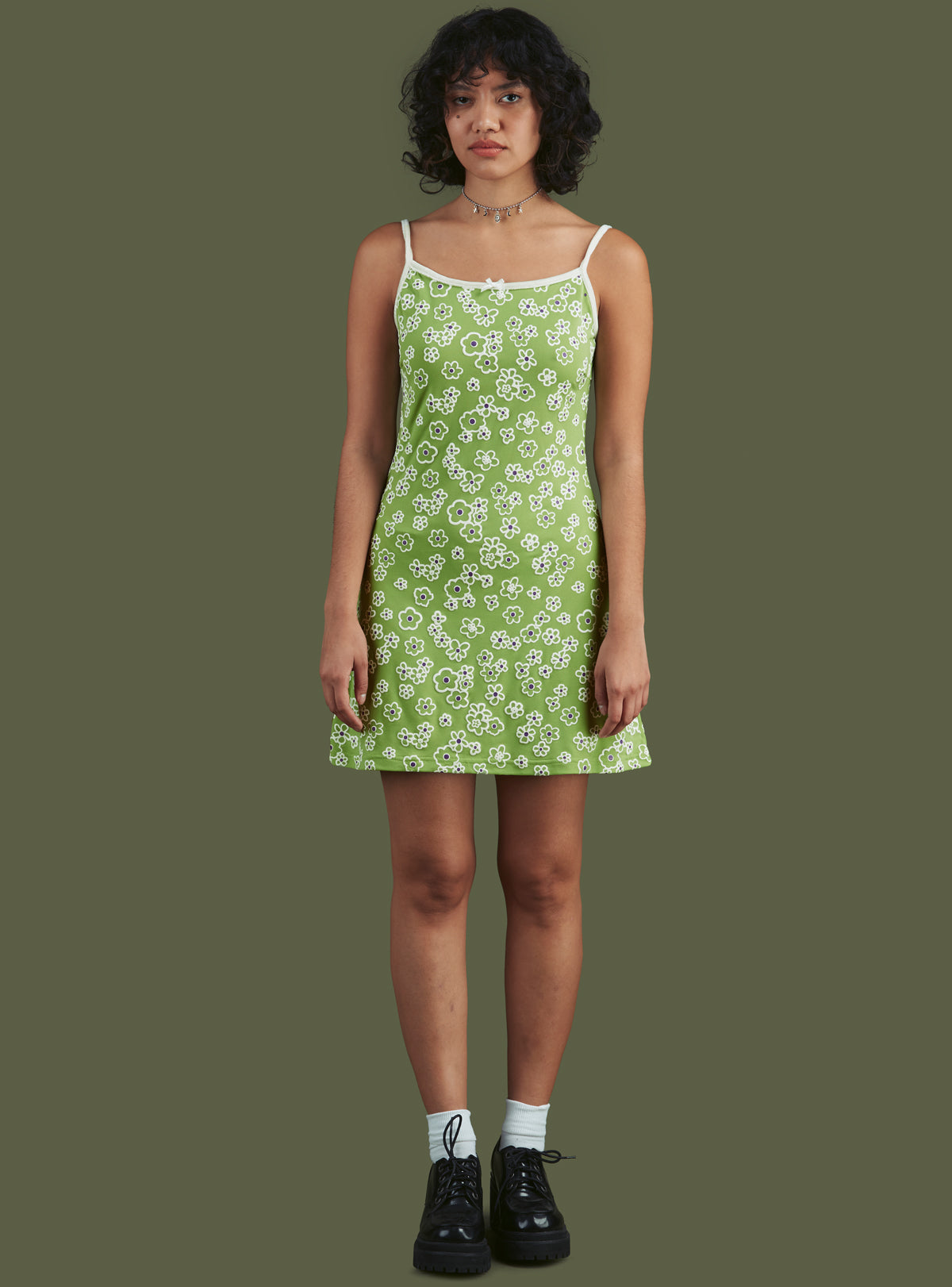 Mini Dazey Dress - S Green Mini Dazey Dress - S Green