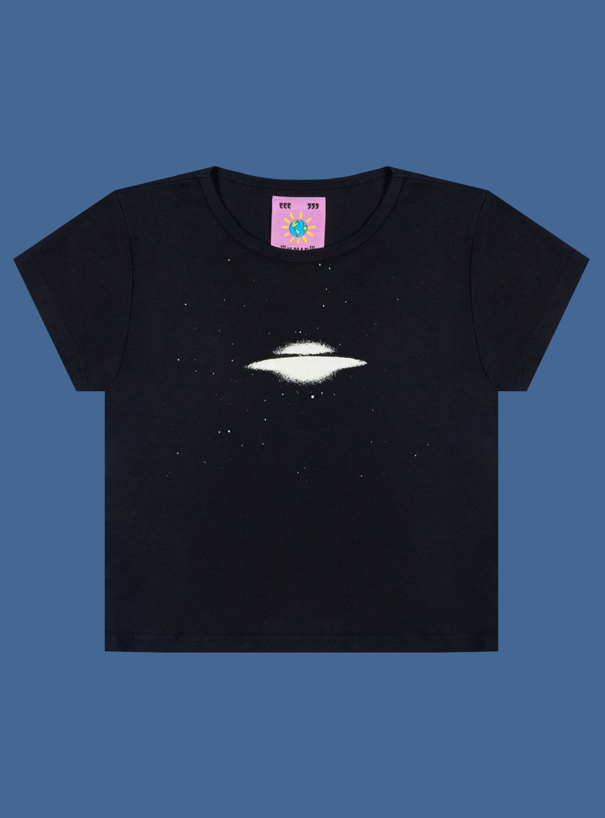 即出荷可能 UNIFユニフBaby Tee ベビーブルーTシャツ US製 Mサイズ