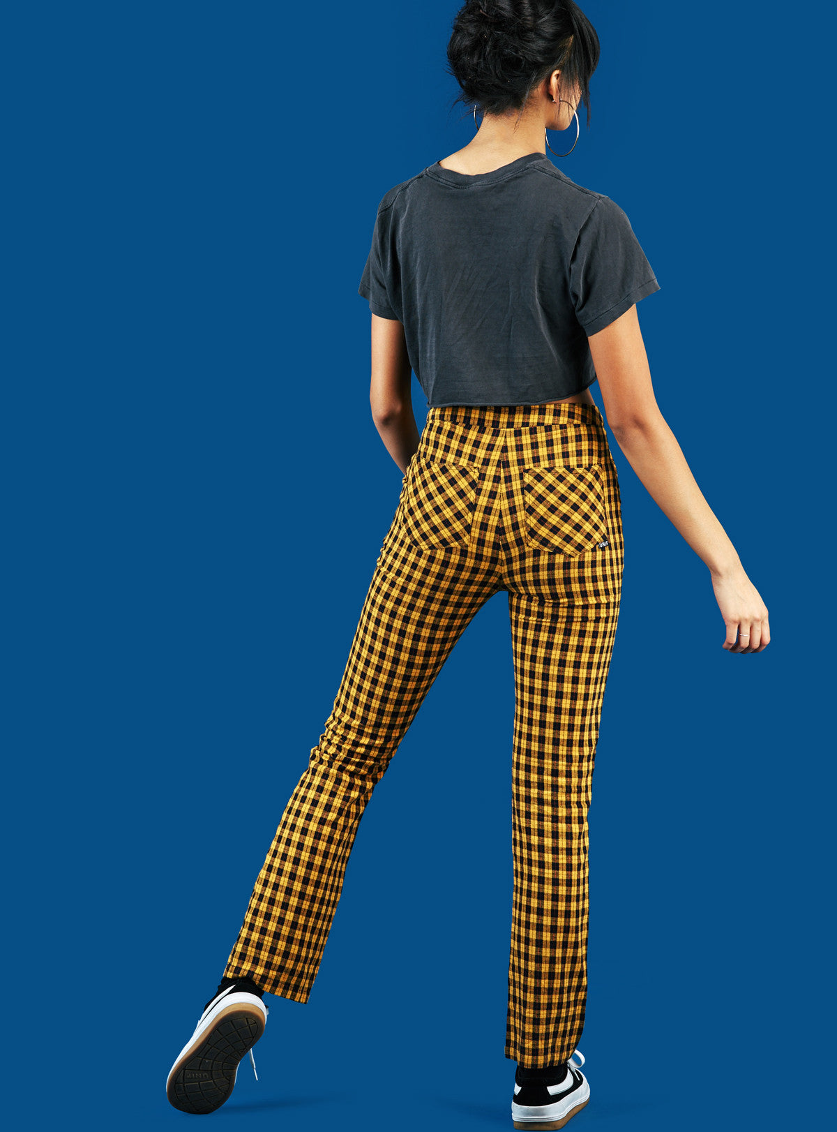 UNIF  Winx Pant - Black/Yellow Plaid